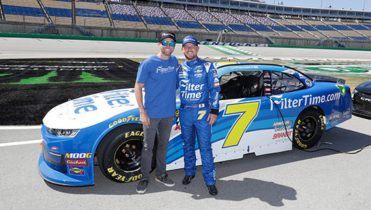 Justin Allgaier and Blake Koch