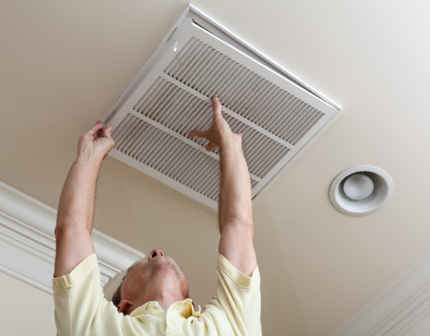 Closing an Air Filter Vent