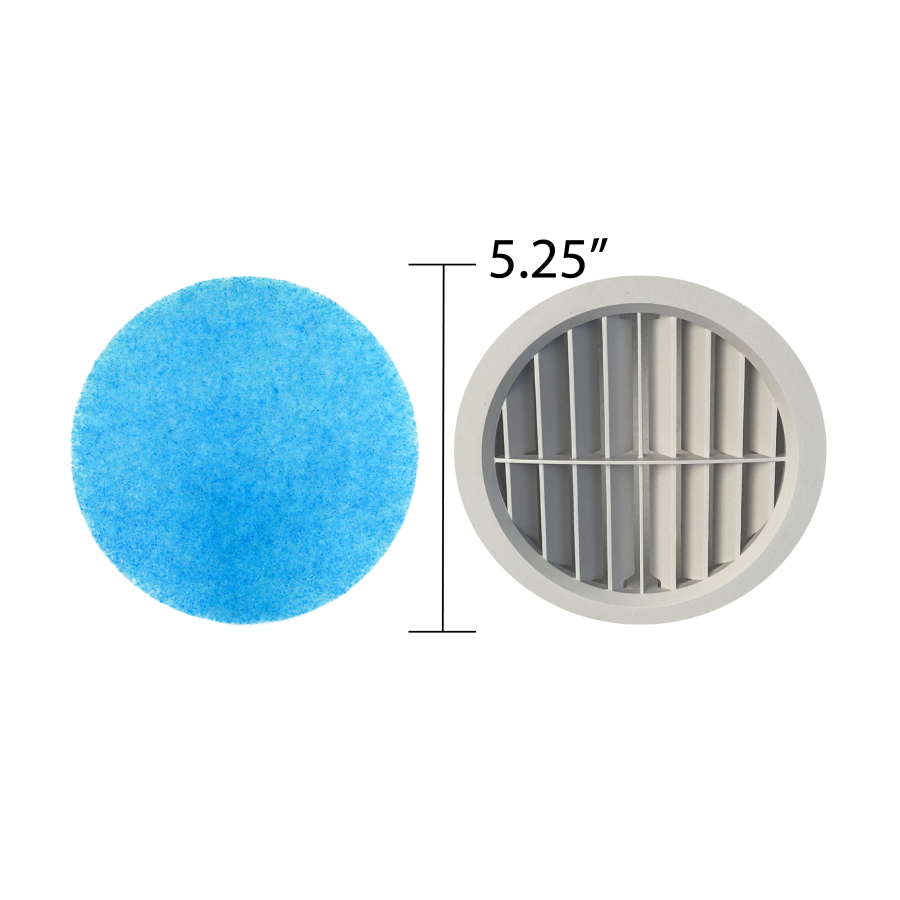 RV Air Filter Round 5.25" 4pack Filters Delivered FilterTime™